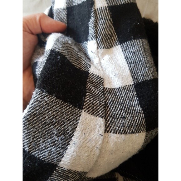 Street Rules Co Boys Jacket 14/16  Sherpa Lined Hooded Plaid Back To School - Picture 14 of 14